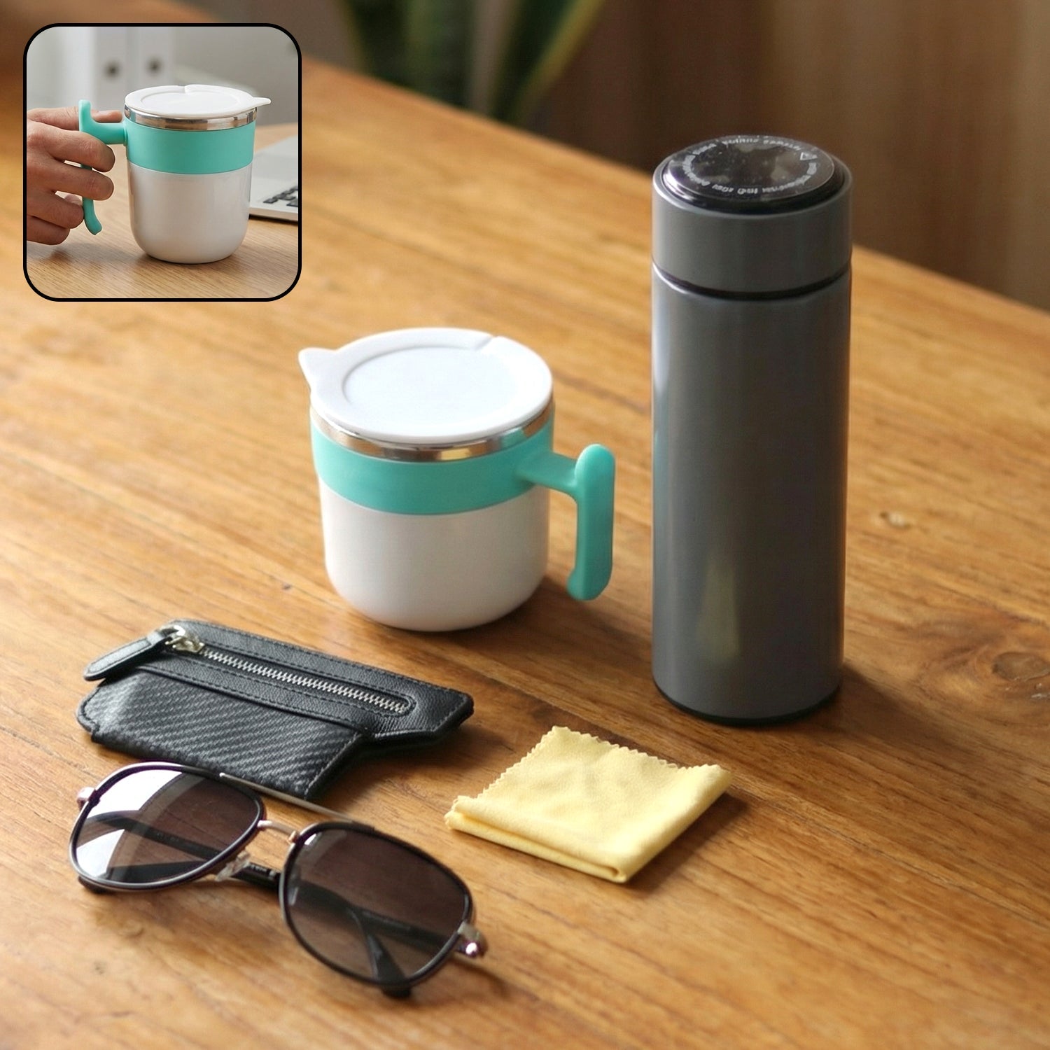5-in-1 multipurpose travel essentials combo set