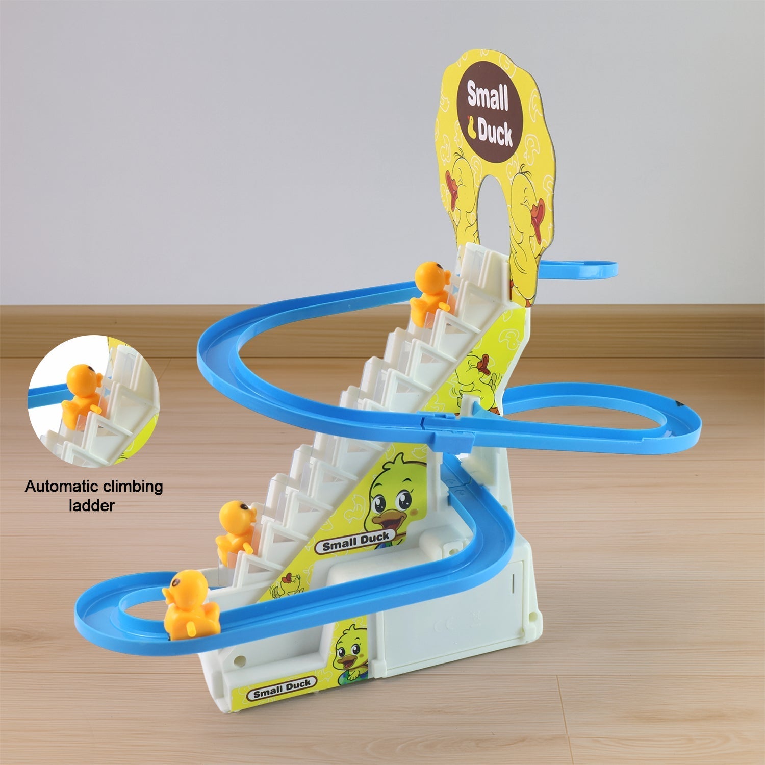 DeoDap Duck Climb Stairs Toy Roller Coaster - main