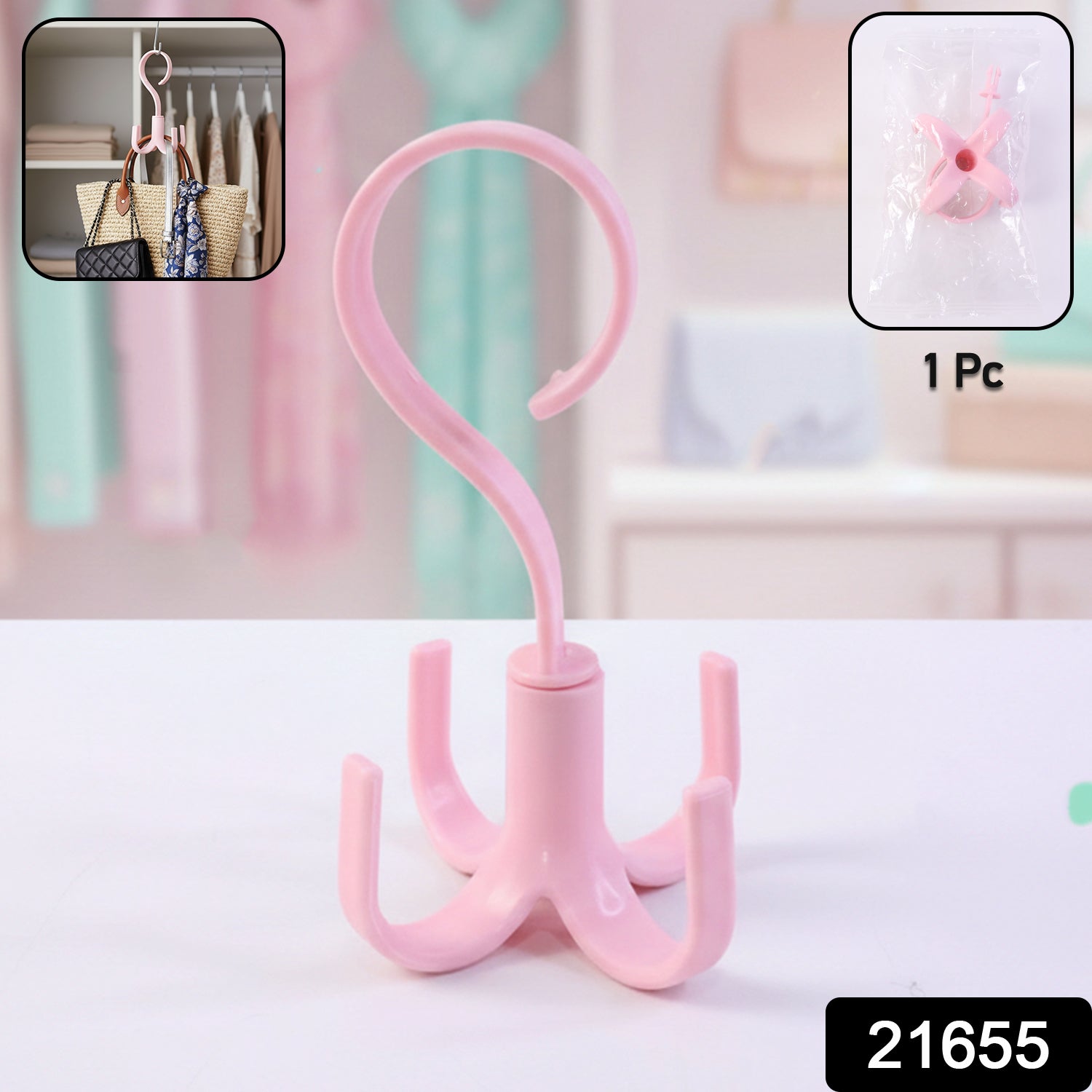 Premium 360° Rotating Multipurpose Hanging Organizer (1 Pc)