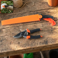 Heavy Duty Gardening Pruning Tool Set with Hand Saw and Pruning Shears