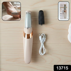Flewless Pedi tool showing coarse and fine roller heads