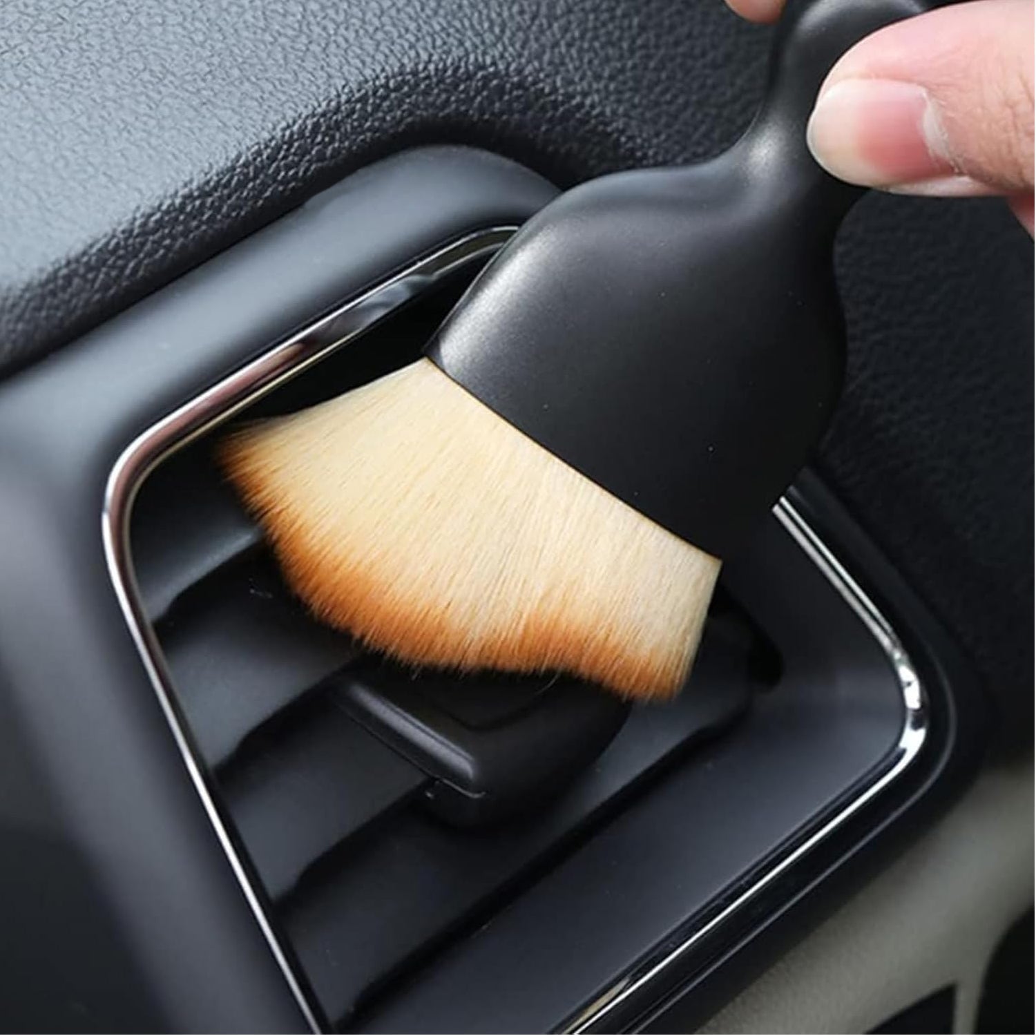 Mini Car Interior Cleaning Soft Brush -Car Cleaning Brushes Duster (1 Pc)