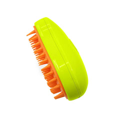 3-in-1 Cat Steamy Brush â€“ Self-Cleaning Pet Grooming & Hair Removal Comb