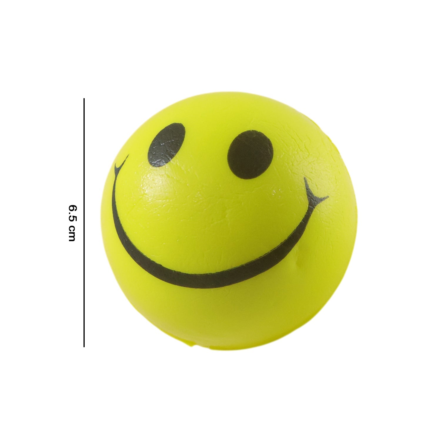 Soft Foam Smiley Toy Ball (1 Pc)