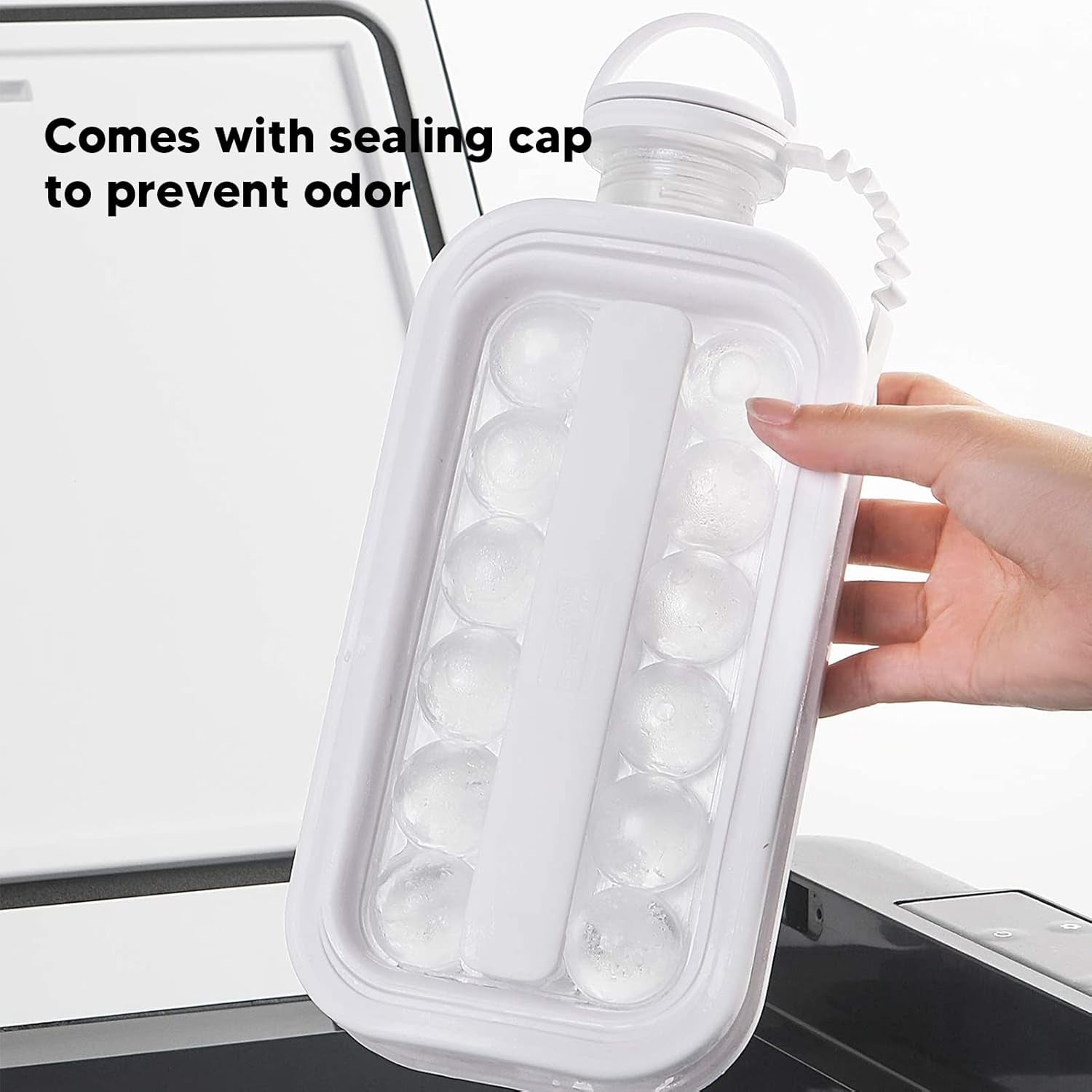 SphereFreeze 2-in-1 Ice Ball Maker Mold