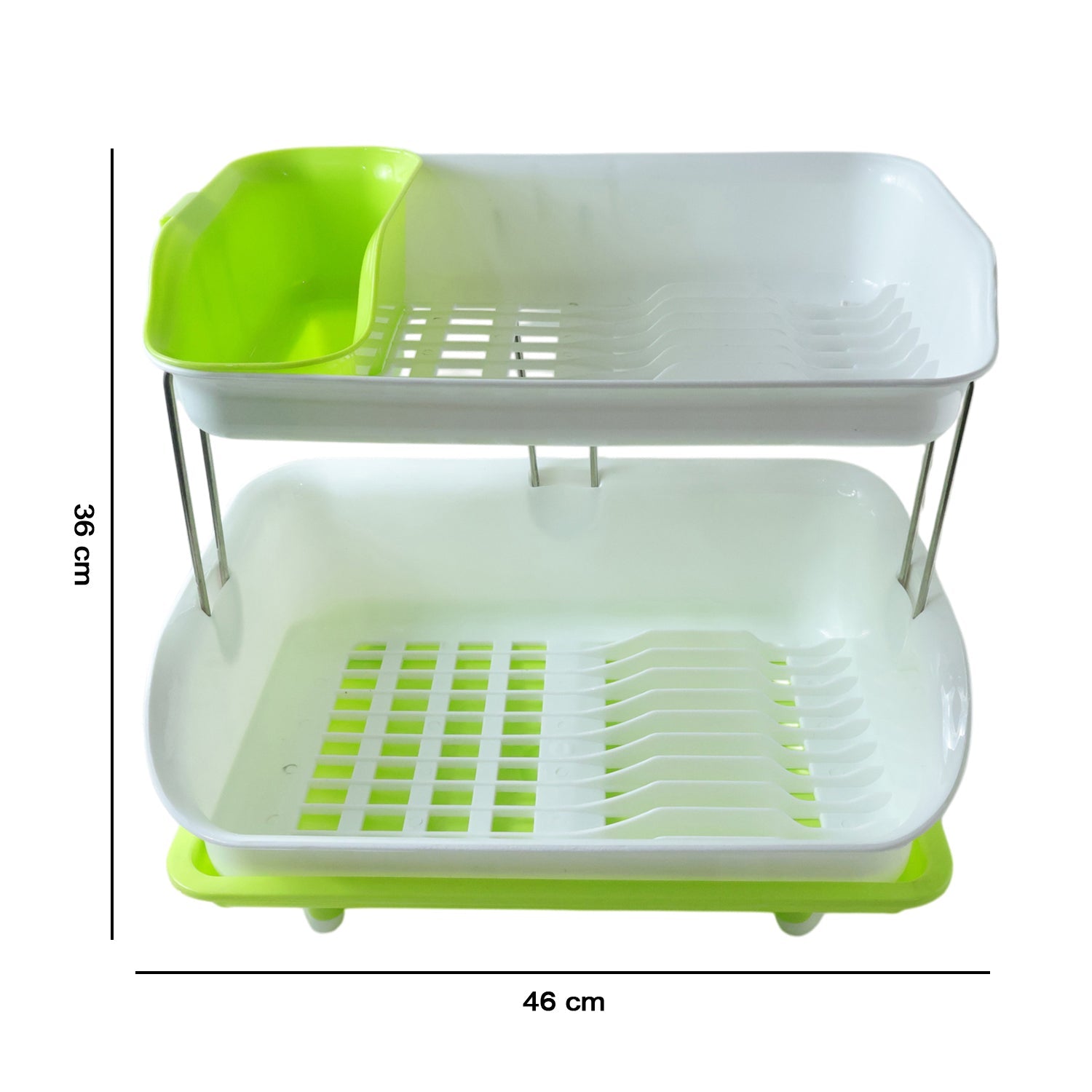 kitchen countertop dish drying stand organizer