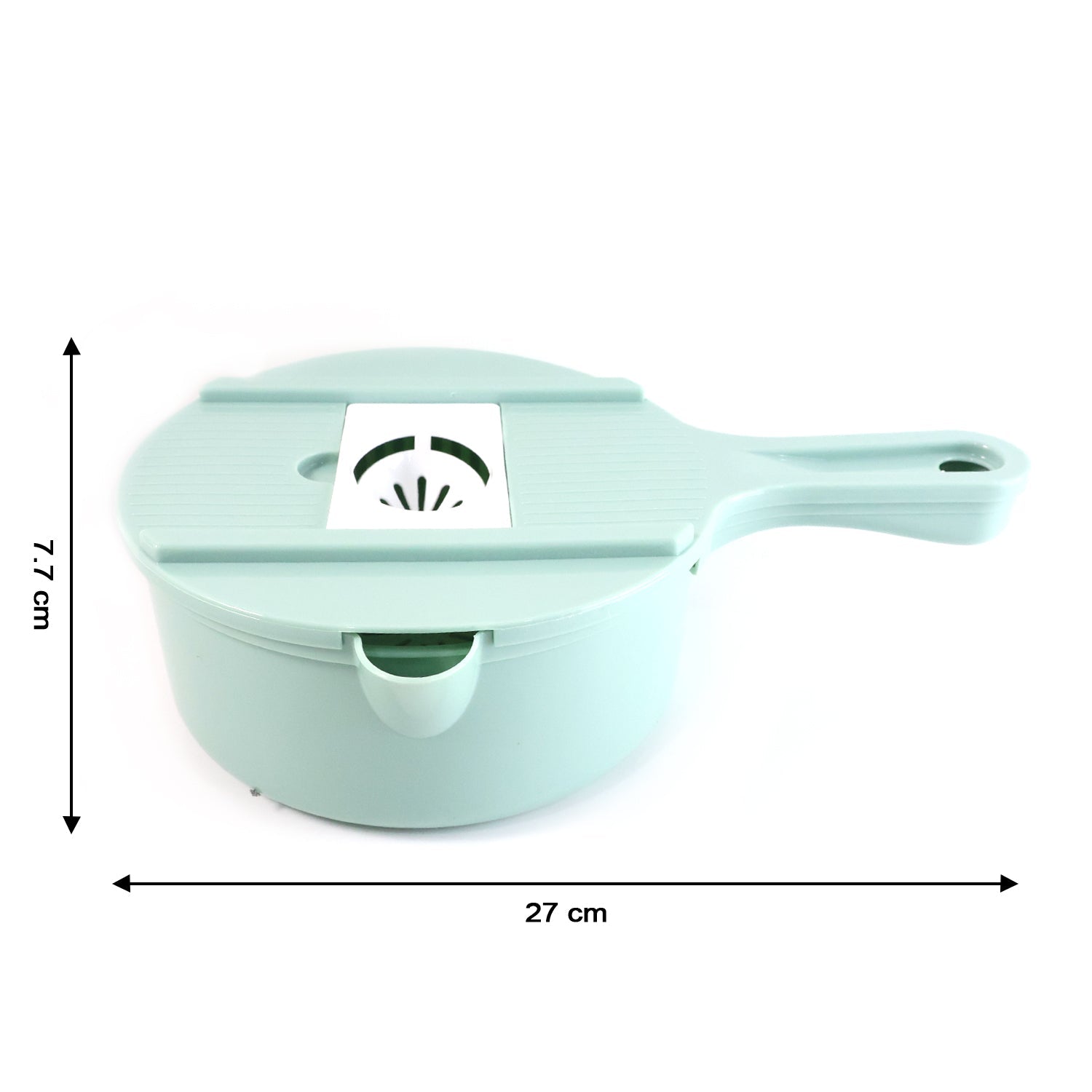 Compact and safe vegetable slicer set