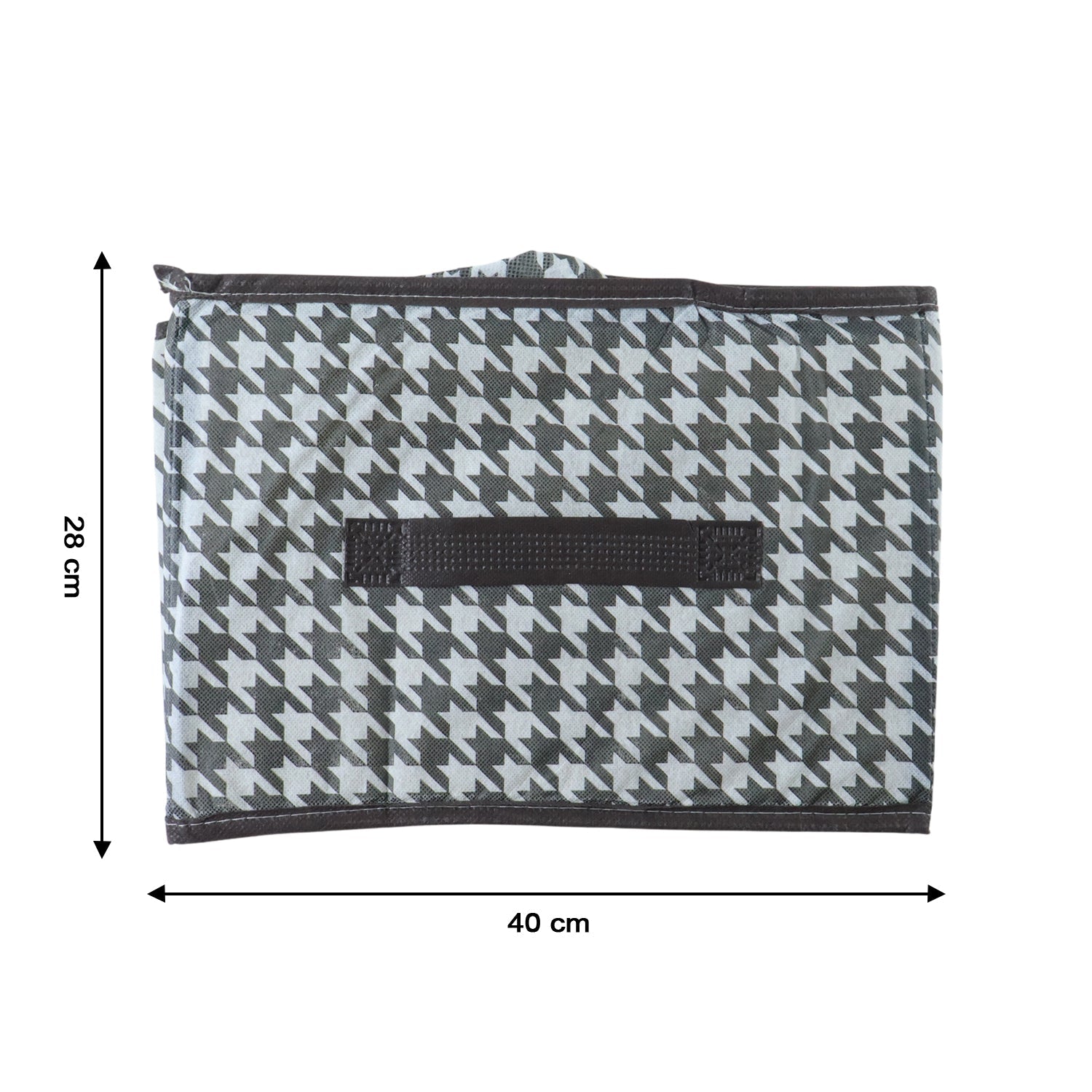Foldable storage basket for home organization