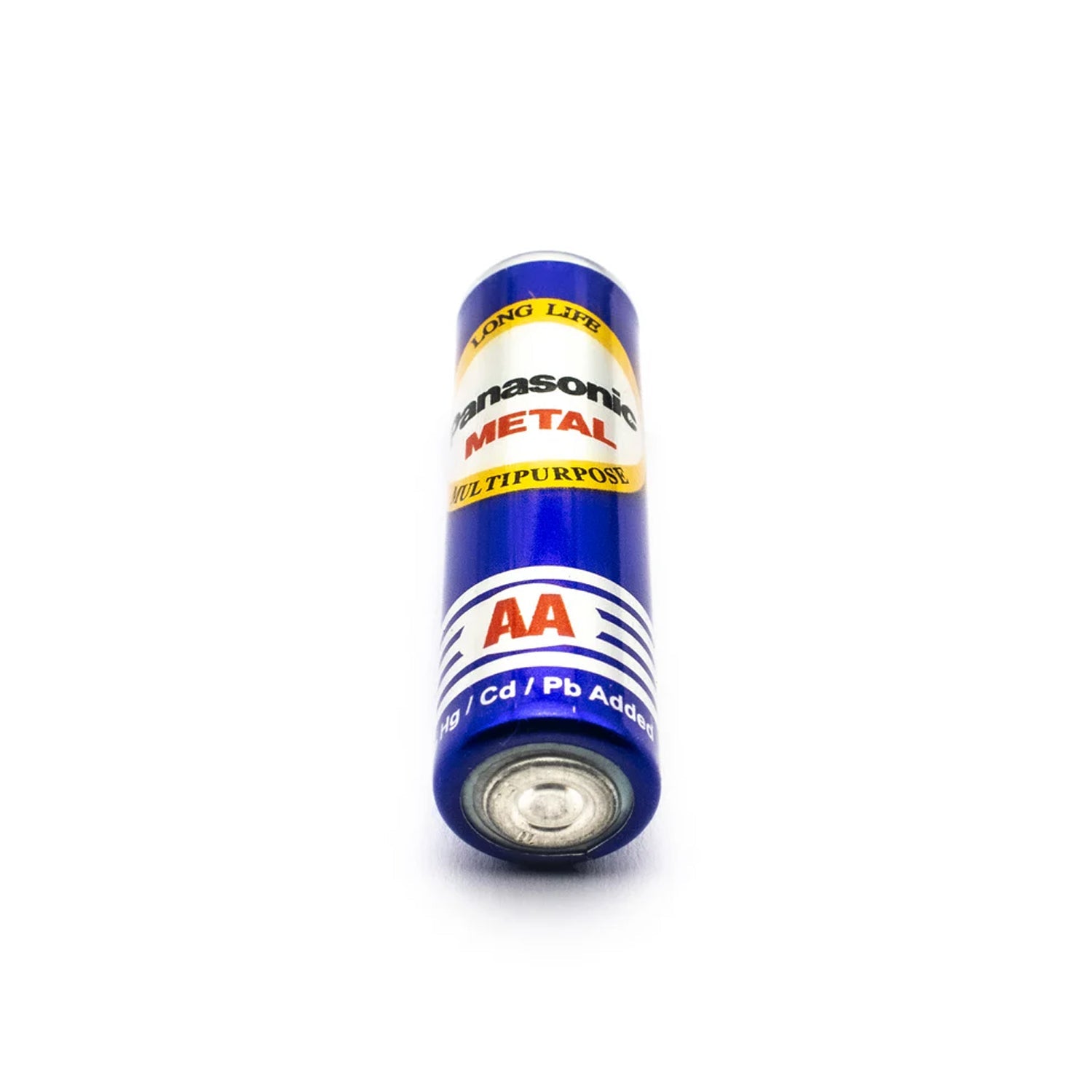 A stack of Panasonic AA Eco Power Batteries, emphasizing reliable and consistent energy.