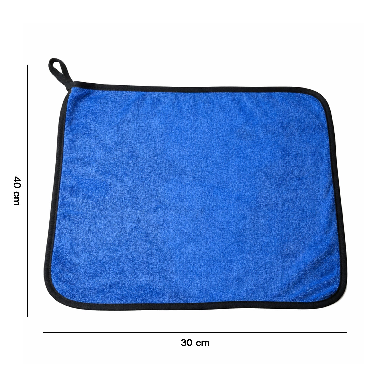 DeoDap Premium Microfiber Cleaning Cloth Towel - comparison shot