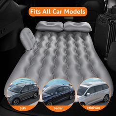 Car Air Mattress Bed Set with Inflatable Pillows and Cushions (1 Set / Mix Design)