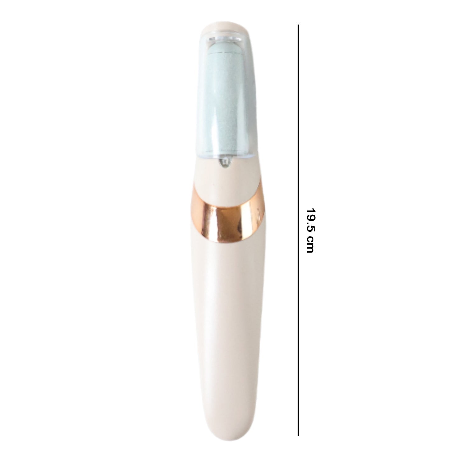 Top view of Flewless Pedi electronic pedicure tool