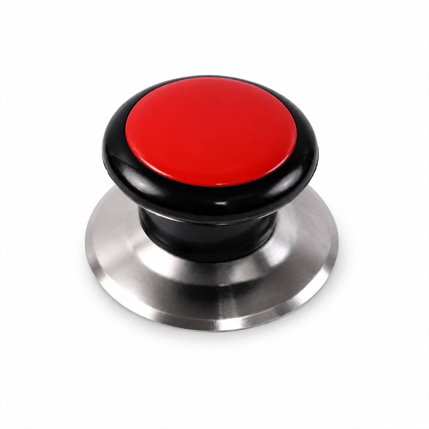 Cooker lid knob white bg