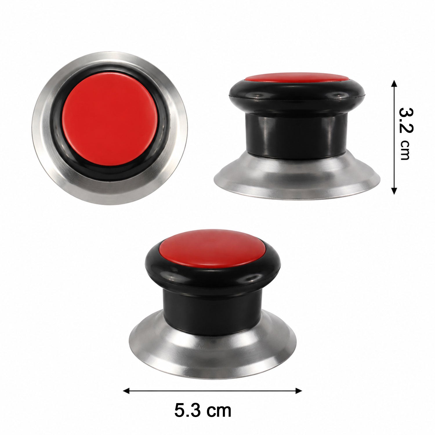 Lid knob size guide