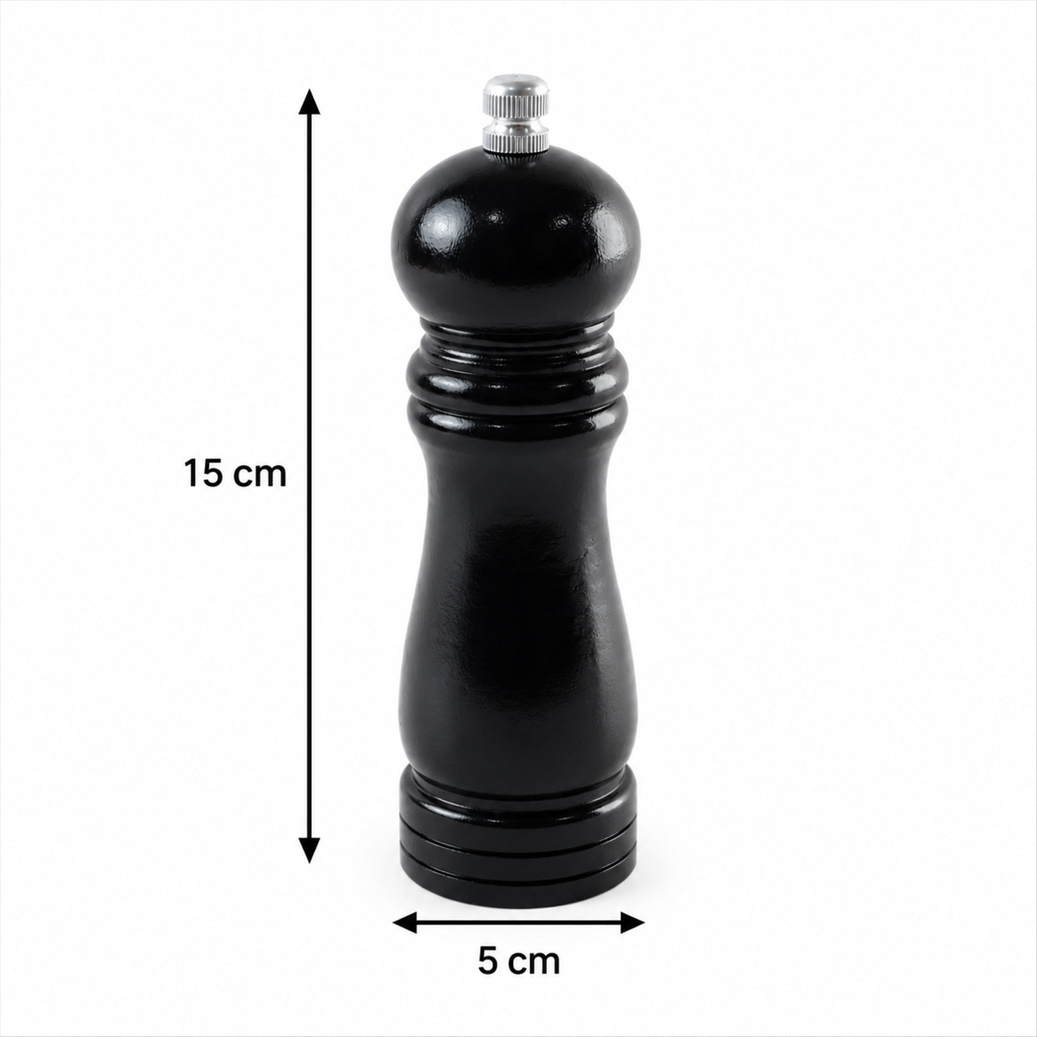 Pepper grinder size guide