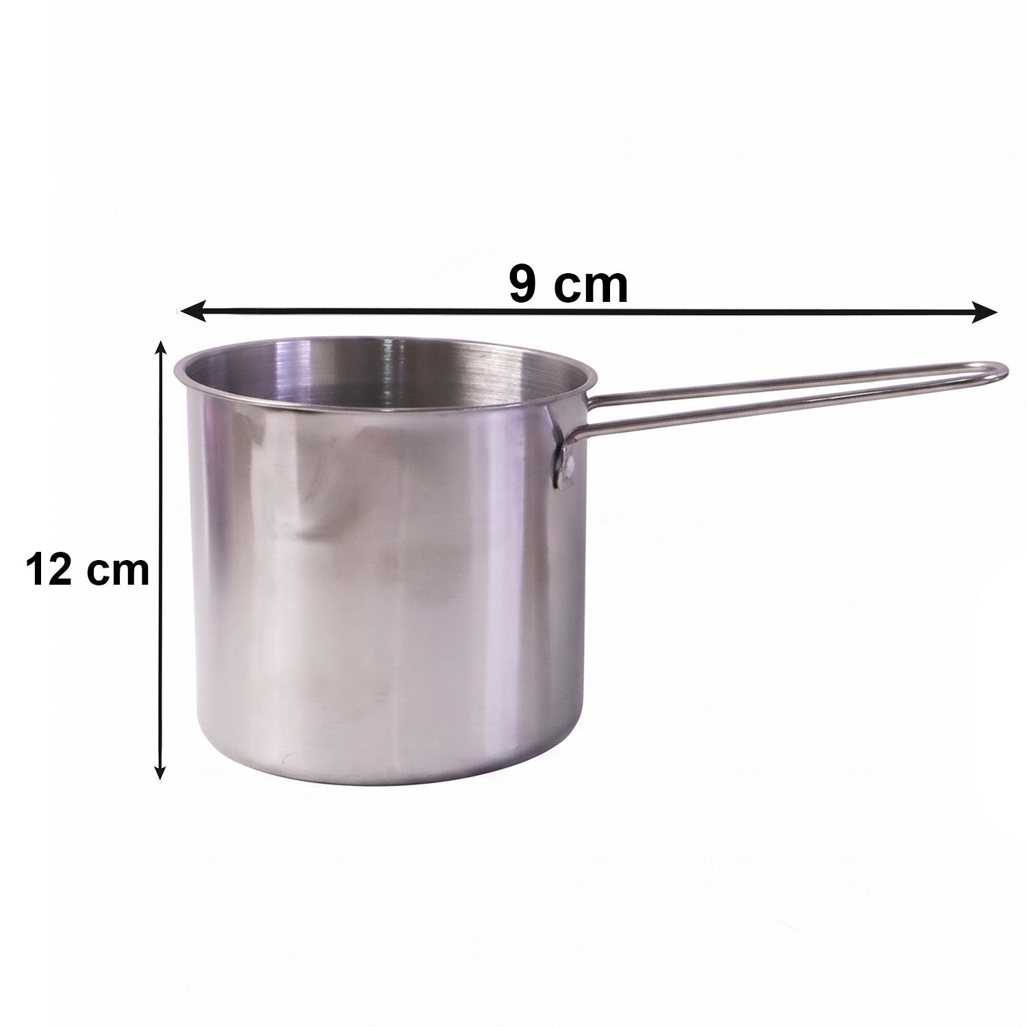 Frying pot size guide