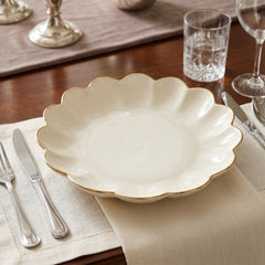 Decorative lotus flower design tray