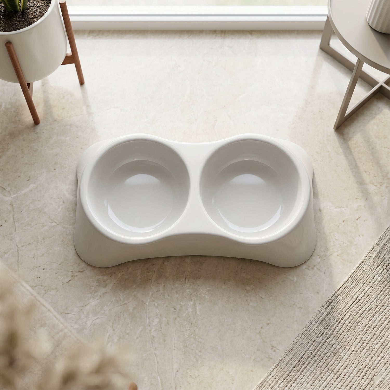 Pet feeding tray cats dogs