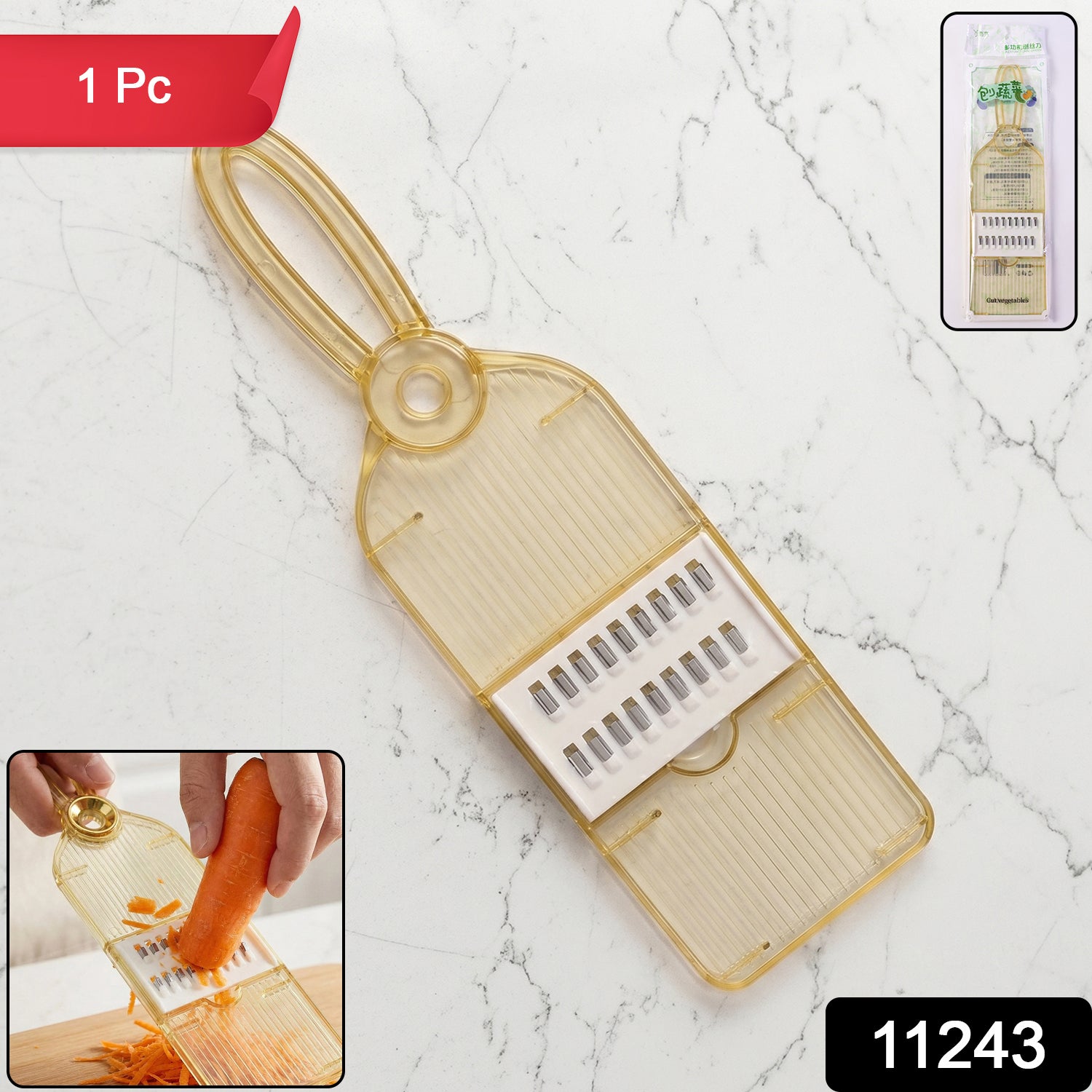 Veggie chopper slicer pack