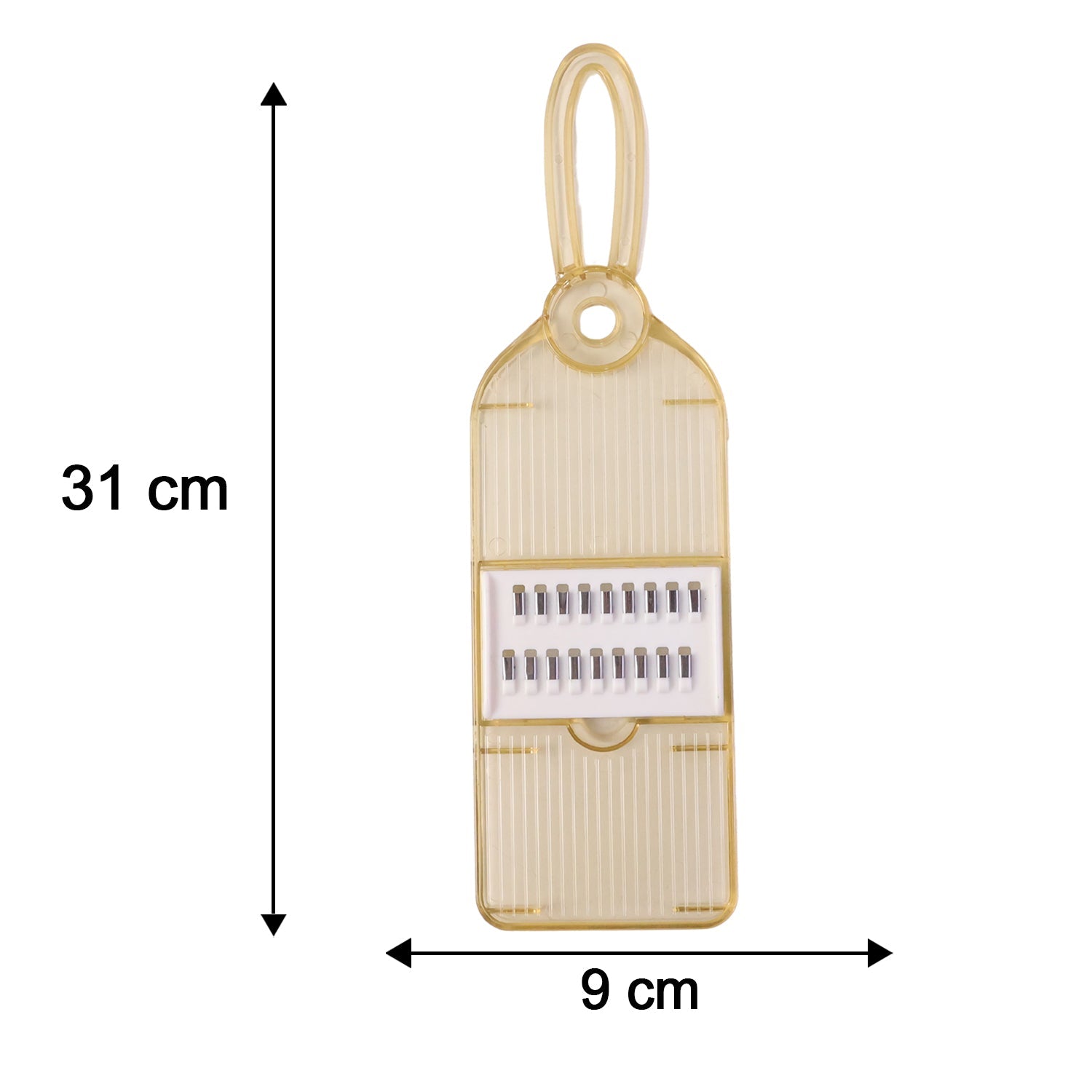 Vegetable cutter size guide