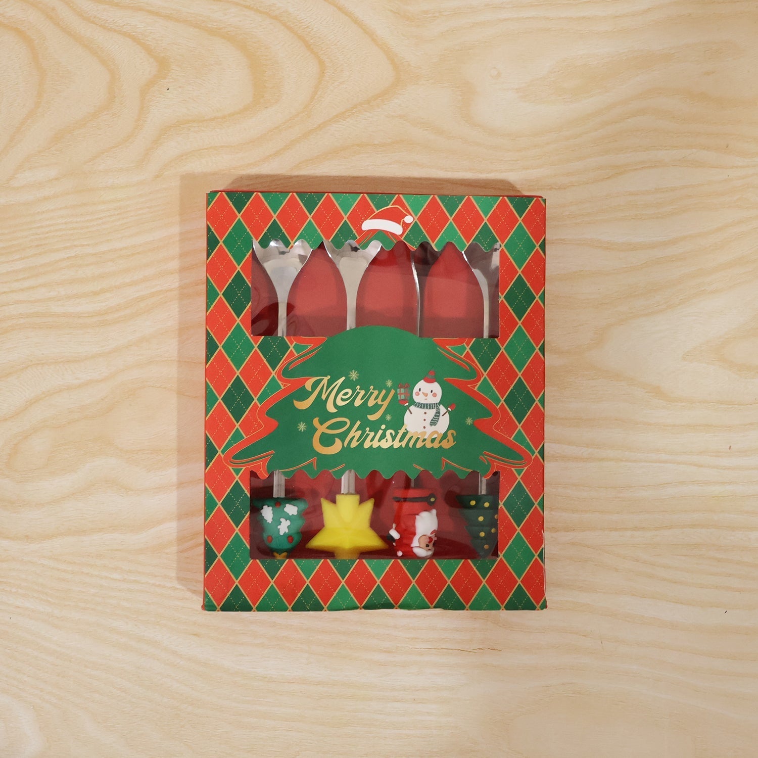 Golden spoon set gift box
