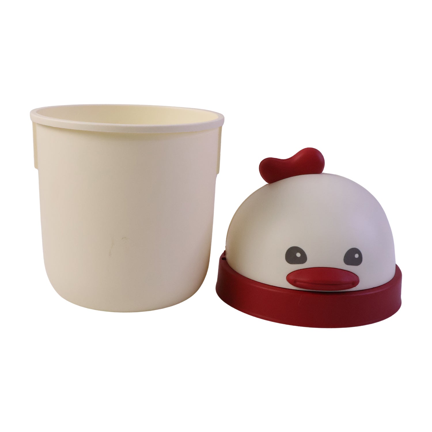 11376 mini desktop trash can white background