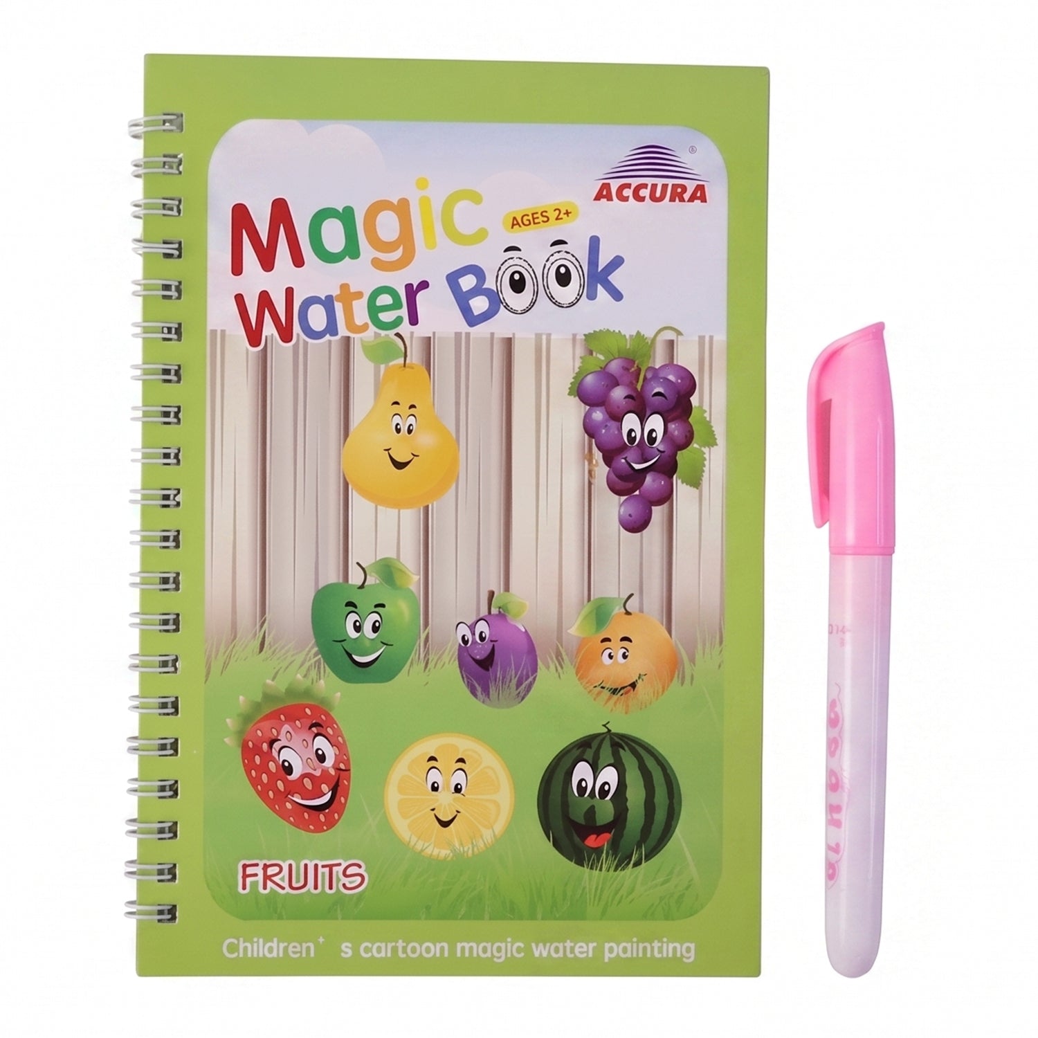 Reusable water drawing book for children
