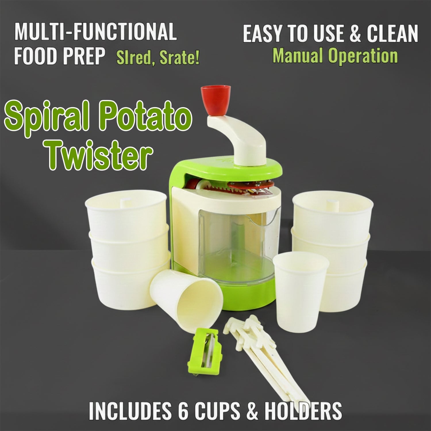 Ritu Ice Snow Maker & Spiral Cutter manual machine
