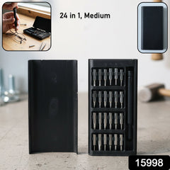 24 in 1 Precision Screwdriver Tool Kit - Medium Size (1 Set)