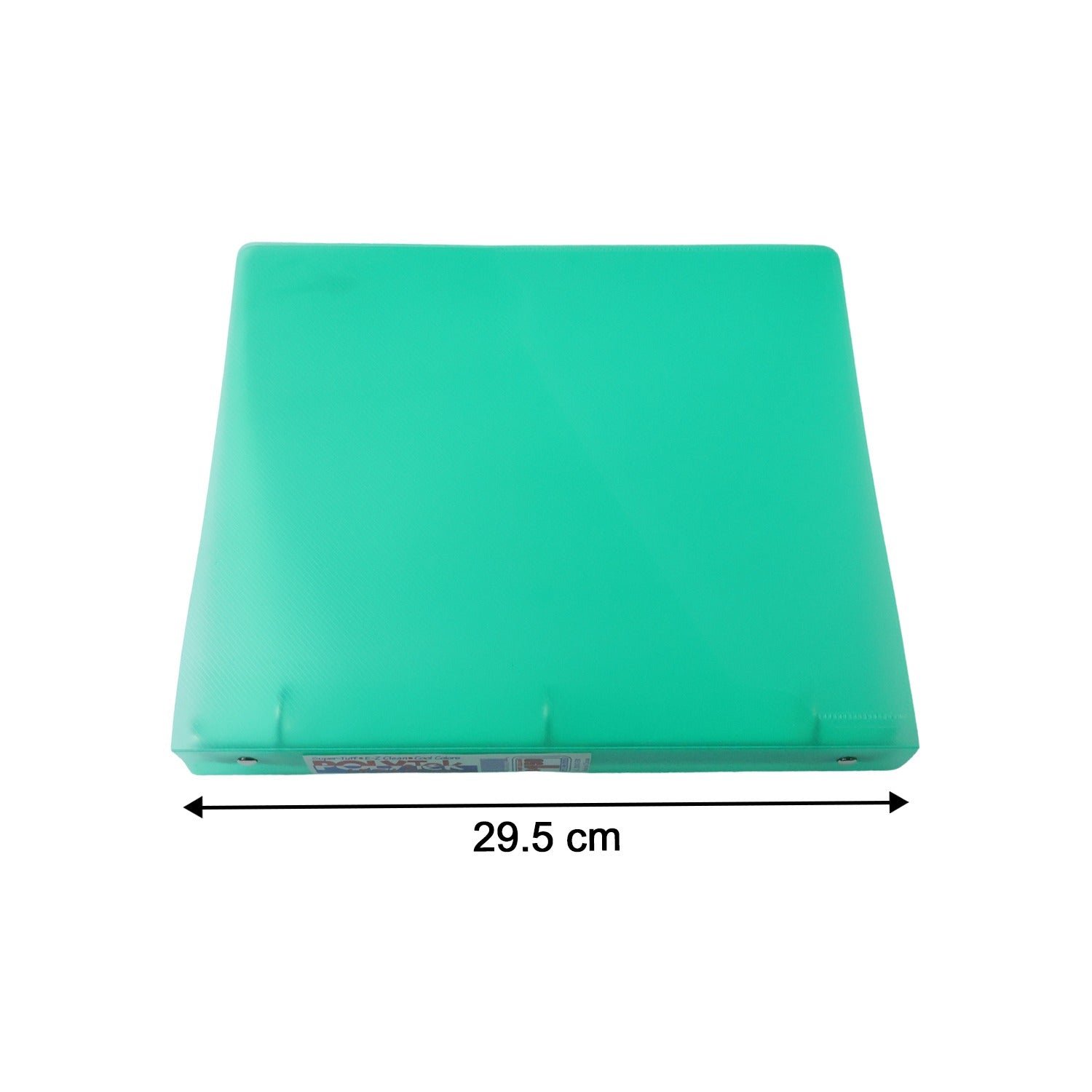 A4 Size Transparent Ring Binder File Folder for Documents Office School Use (1 Pc)