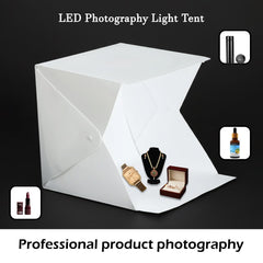Portable LED Photography Light Tent