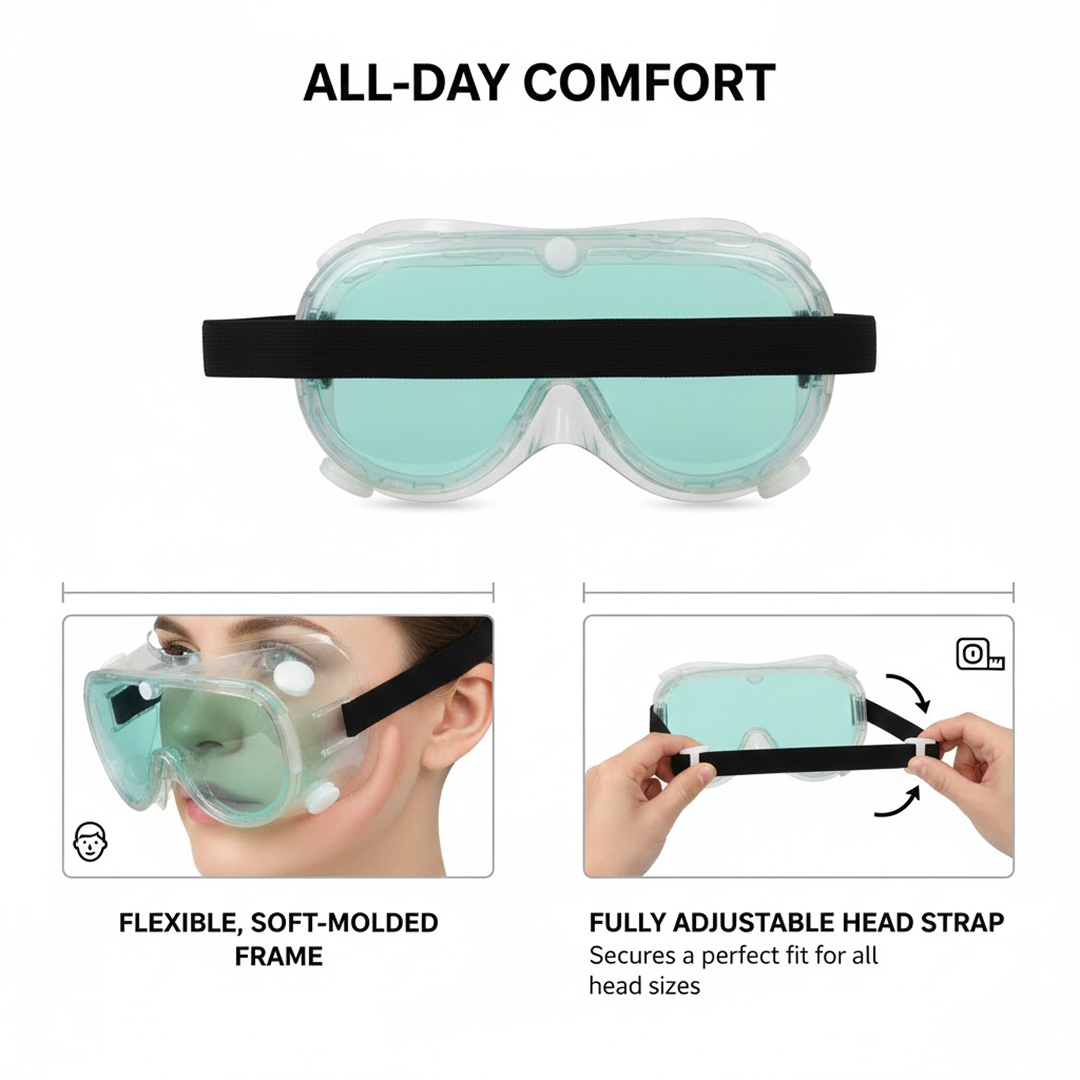 Technic Eye Safety Goggles front view