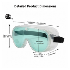 Technic Eye Safety Goggles side view