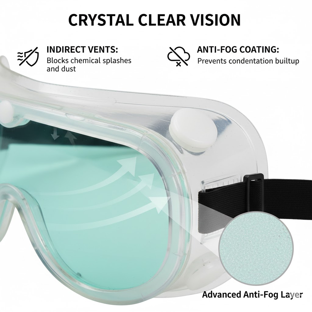 Technic Eye Safety Goggles with antifog lens