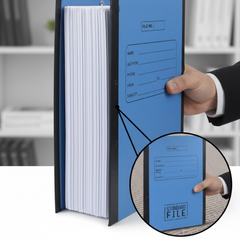 Standard File Plastic Clip â€“ A4 Paper Holder (33Ã—26 cm / 4 Pc)
