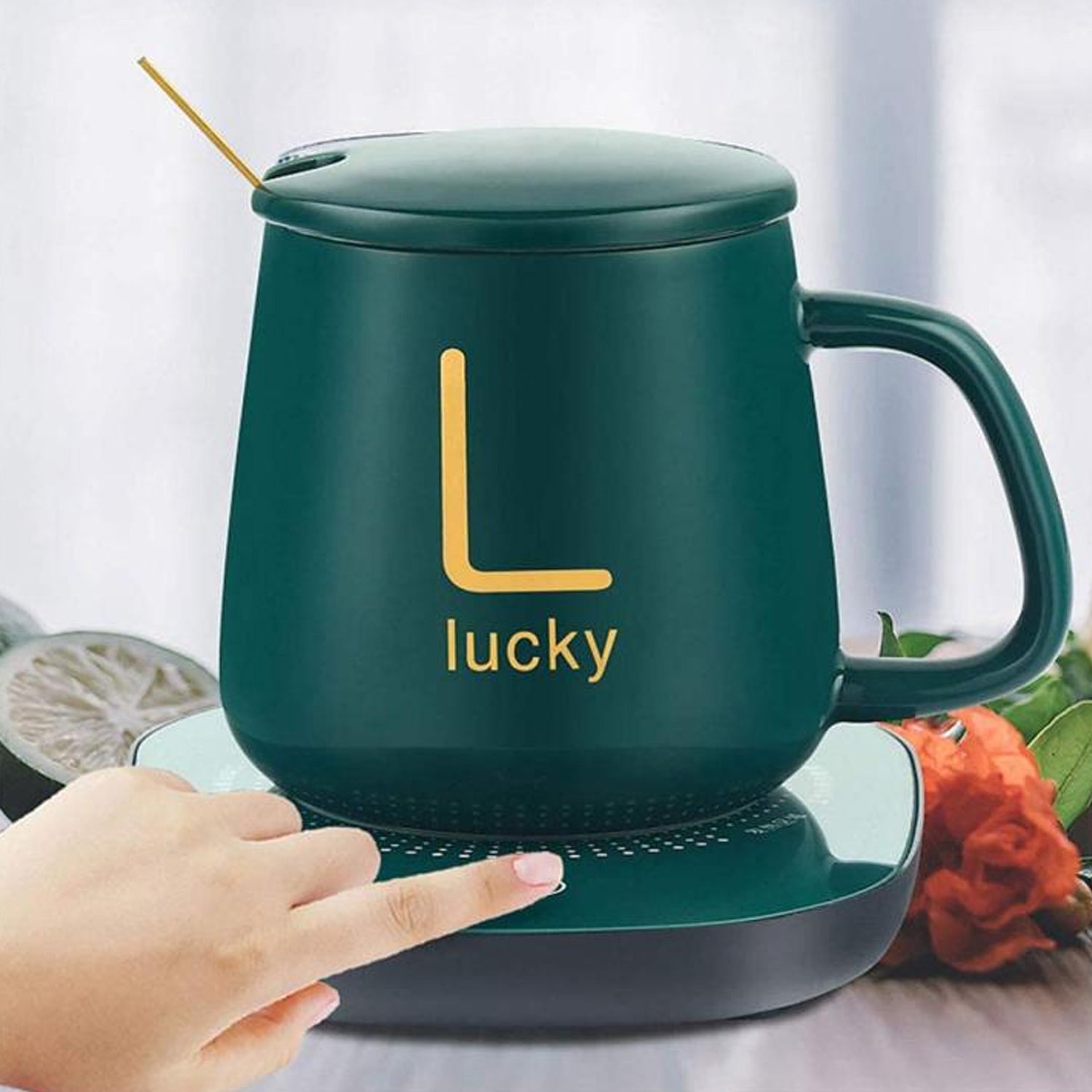 USB Coffee Mug Heater â€“ Electric Cup Warmer (1 Set)