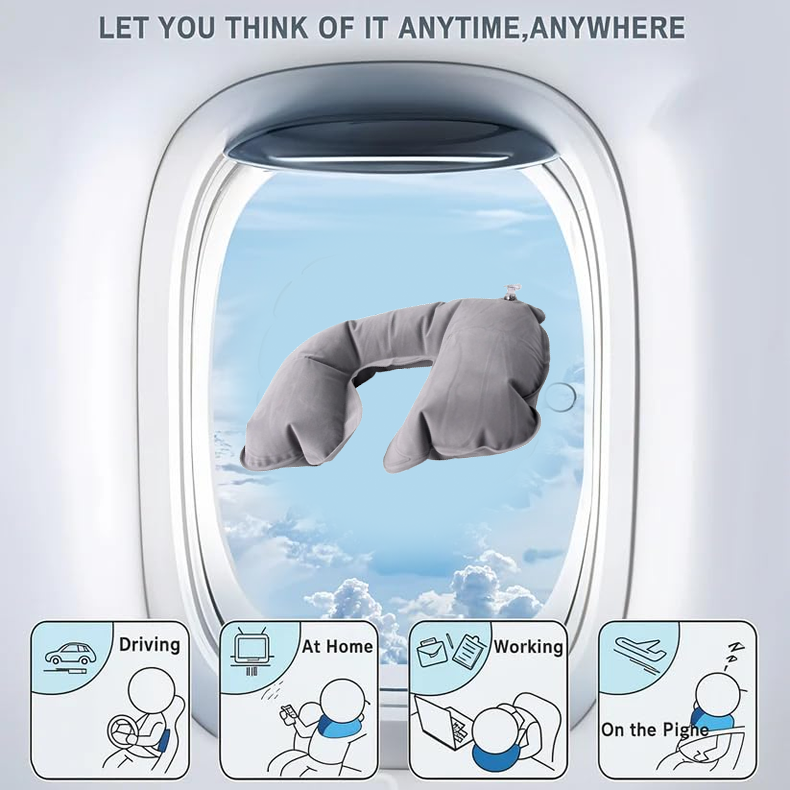 Foldable Travel Pillow
