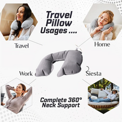 Ergonomic Support Travel Pillow