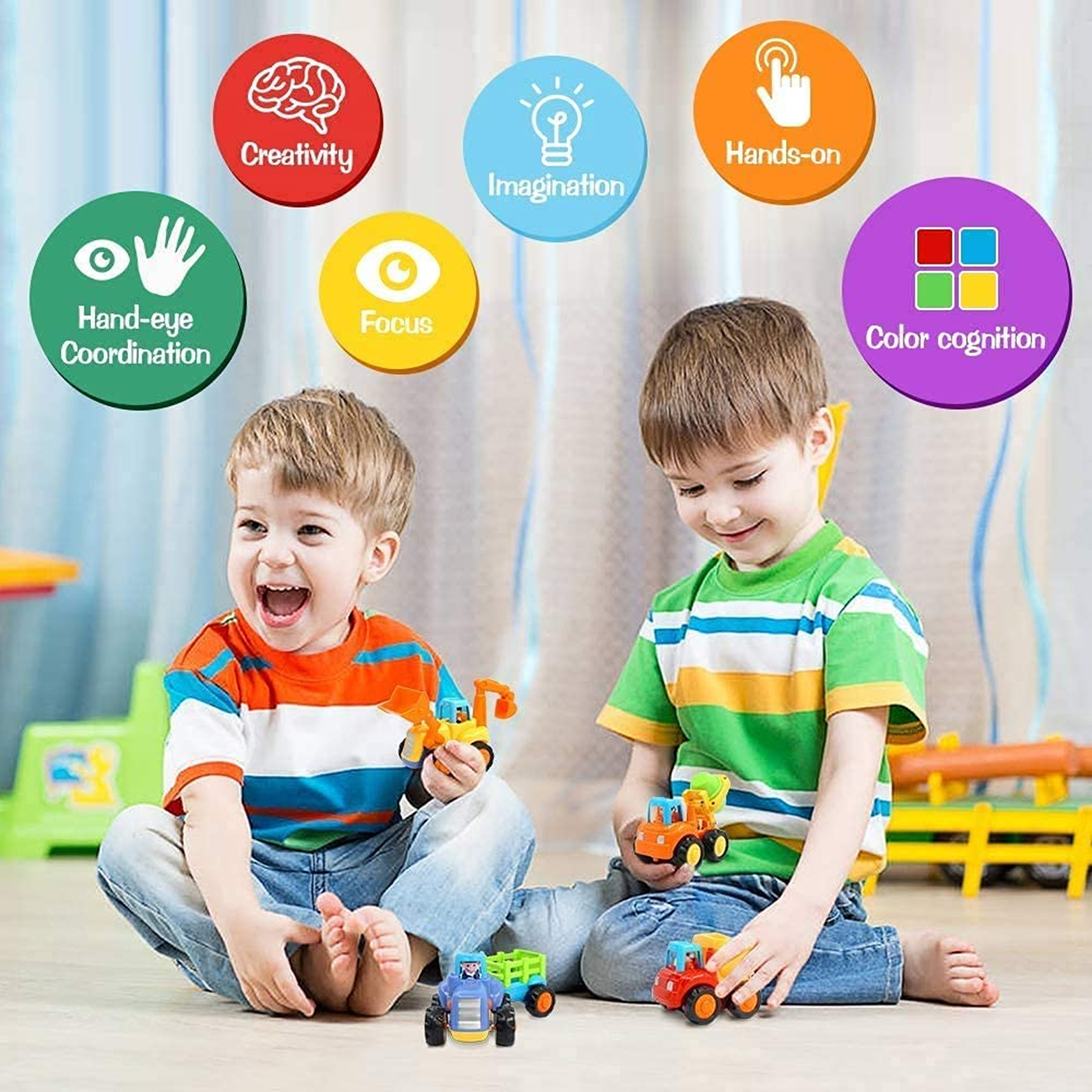 Toy Tractor and Loader Vehicles
