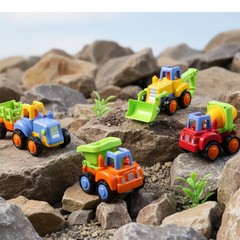 Mini Construction Vehicles Set