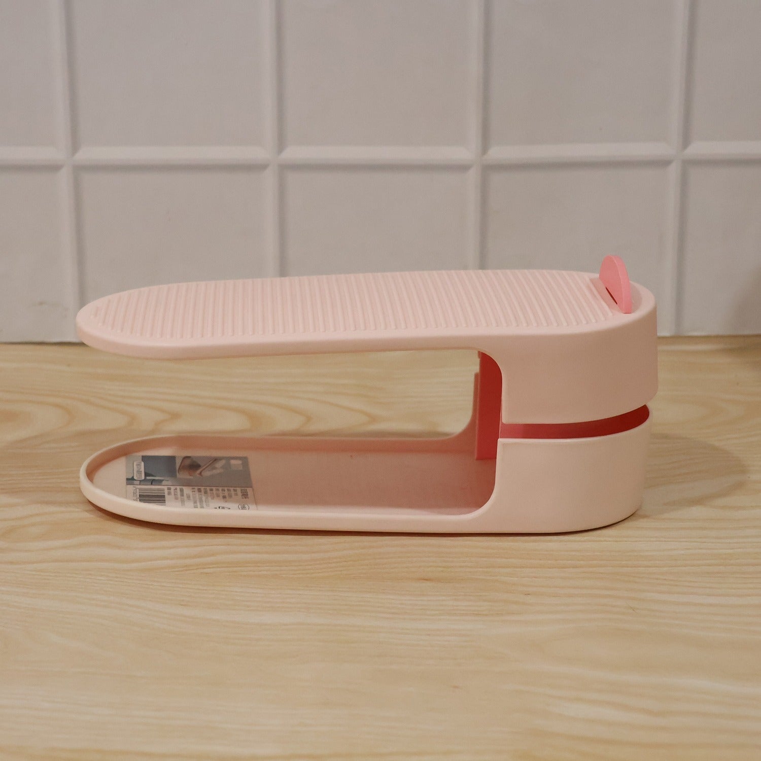 Shoe Storage Rack in Daily Use, Clutter-Free