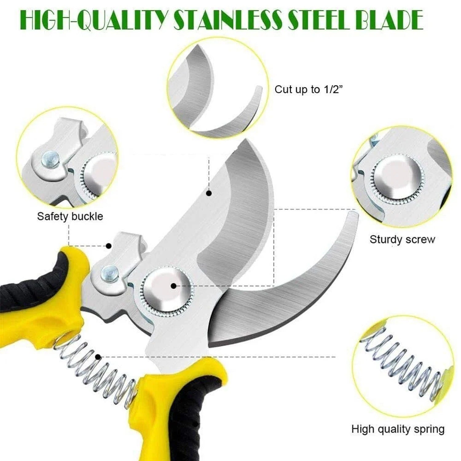 Pruning shears features detail