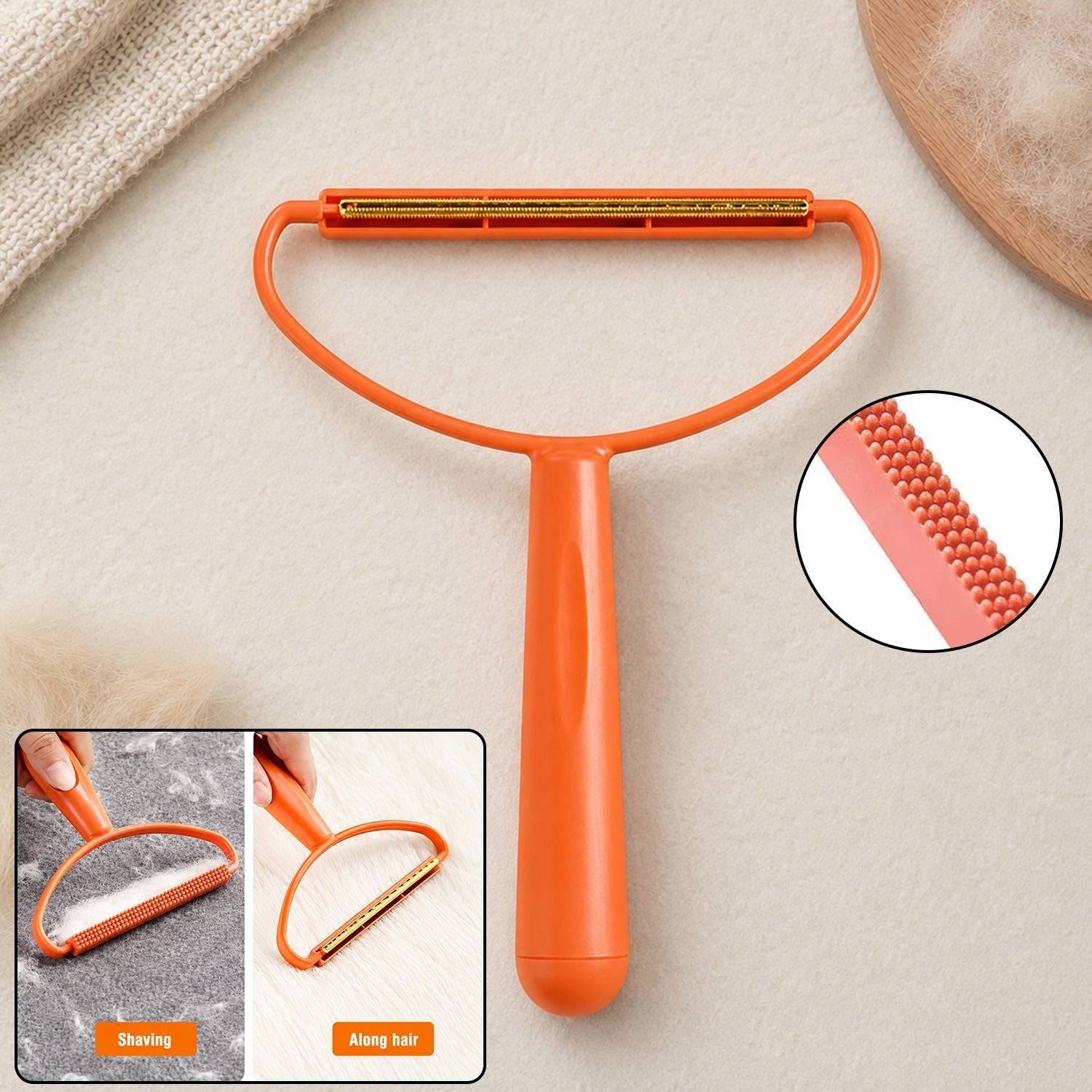 2 in 1 lint remover fabric brush