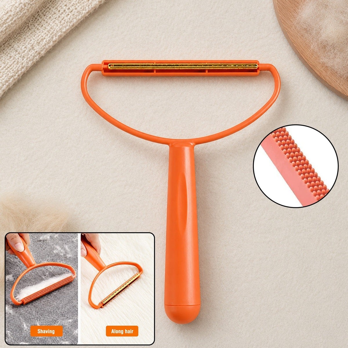 🎁 Lint Remover – 2-in-1 Fabric Brush & Pet Hair Tool | Storenzo