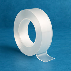 Sticky Double Sided Tape Washable Adhesive Tape Reusable (12Ã—3 Cm / 1 Pc)