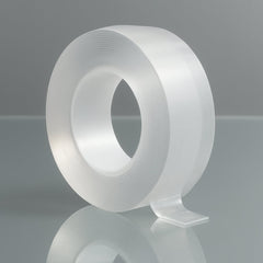 Sticky Double Sided Tape Washable Adhesive Tape Reusable (Thick / 6.5Ã—3 Cm / 1 Pc)