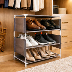 3 tier shoe rack for bedroom and closet