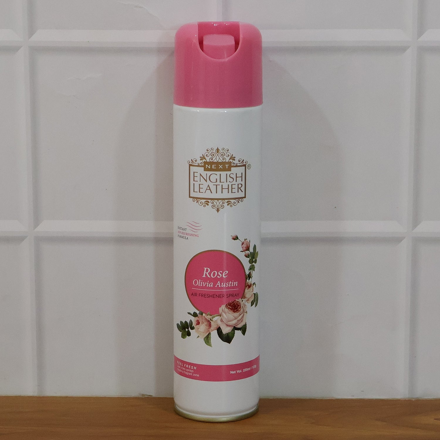 Air Freshener Spray displayed with colorful background