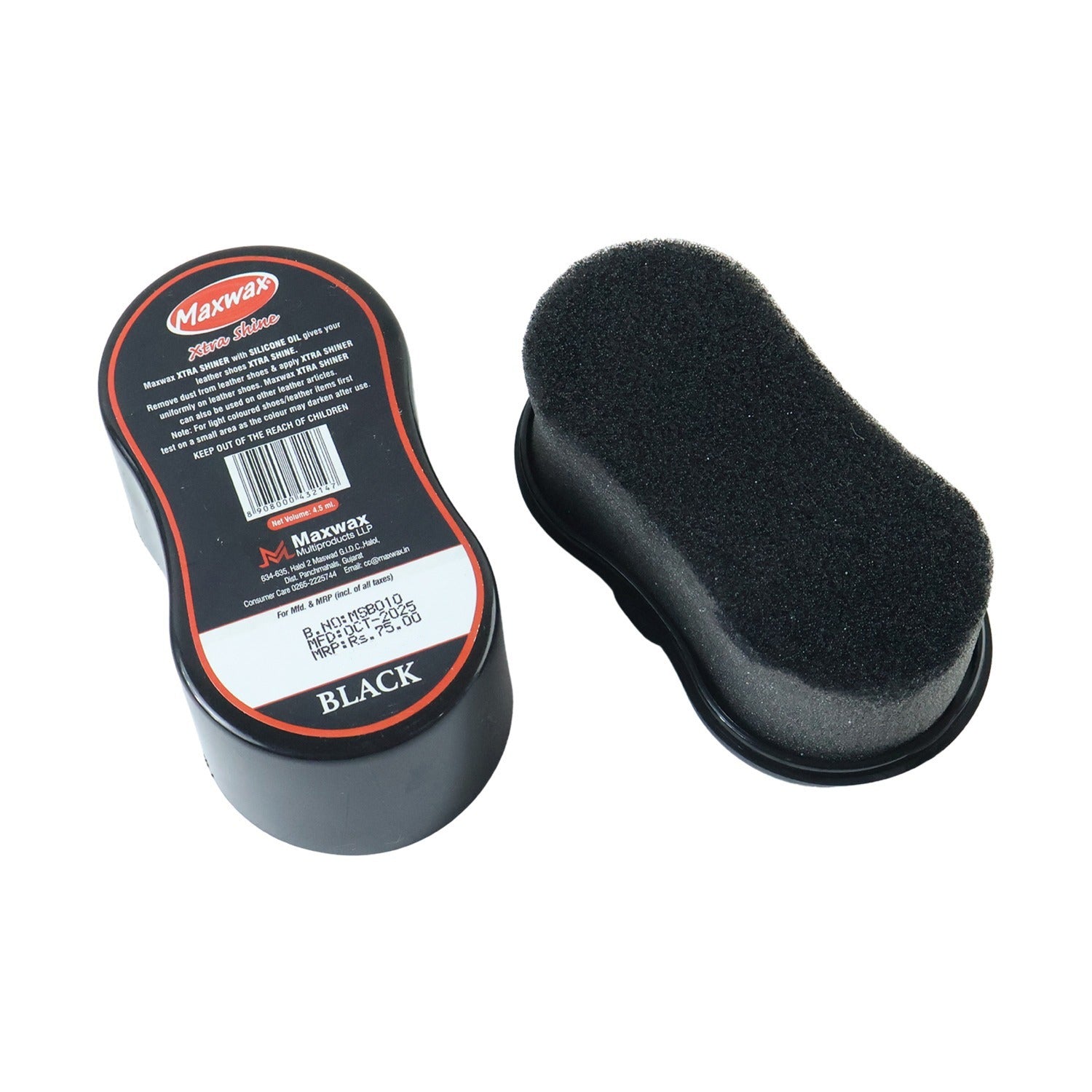 Compact shoe polishing tool