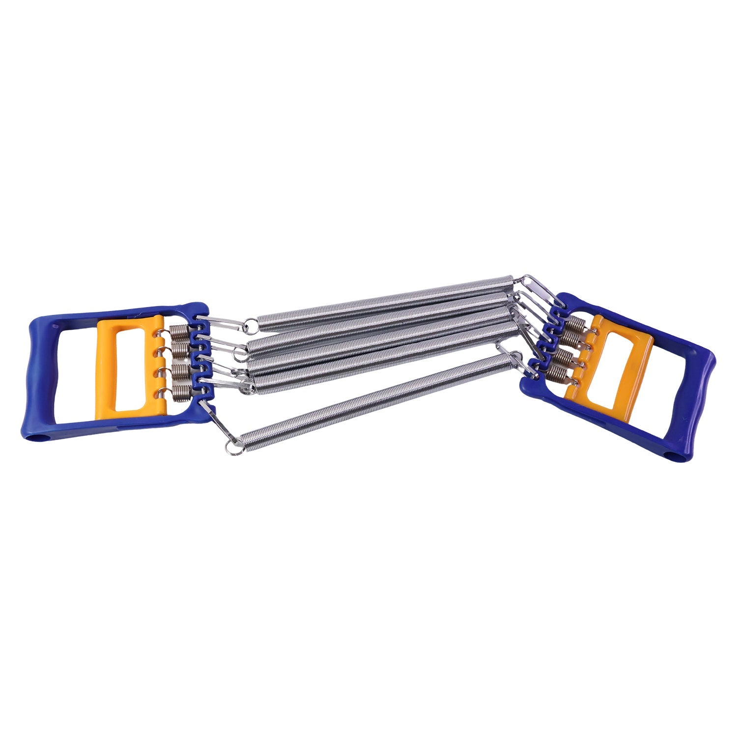 White background image of adjustable chest expander for home gym exercises